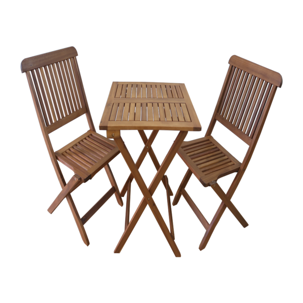 Հավաքածու ծալվող ISSAC Square Bistro Set