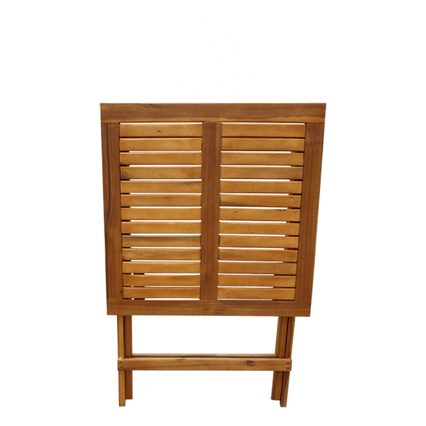 Հավաքածու ծալվող ISSAC Square Bistro Set - Image 4