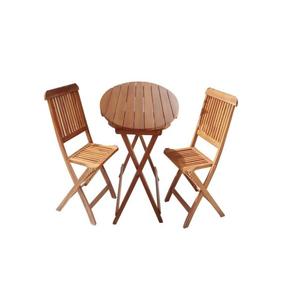 Հավաքածու ծալվող ISSAC Patio Bistro Set