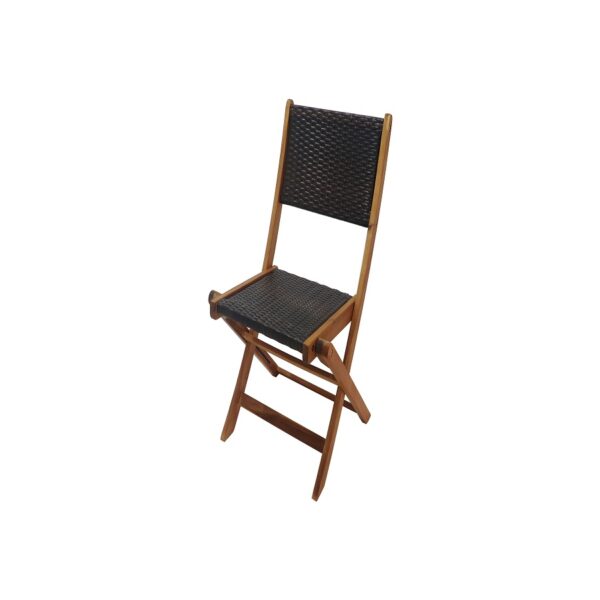 Հավաքածու ծալվող HUNTER Round Bistro Set շագանակագույն - Image 6