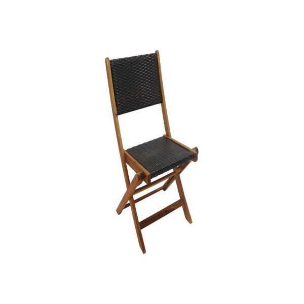 Հավաքածու ծալվող HUNTER Round Bistro Set շագանակագույն - Image 7