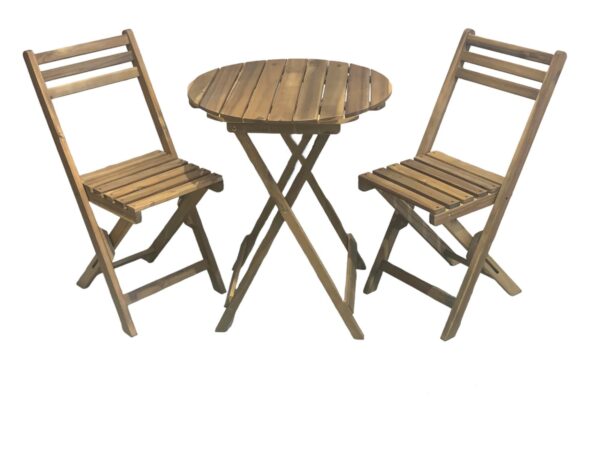 Հավաքածու ծալվող ECO Round Bistro Set